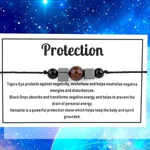 NEW Healing Crystal Stone Beads Bracelet For Meditation & Relaxation